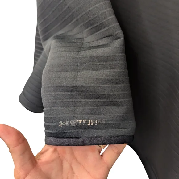 Under Armour Men’s Storm Golf Quarter Zip Pullover Black M - Picture 12 of 12